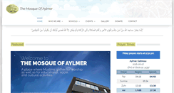 Desktop Screenshot of mosque-aylmer.ca